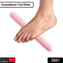 Foot massager with acupressure points in bright colors.