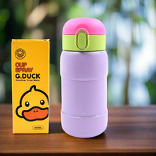 Duck Stainless Steel Water Bottle 400 ML (1 Pc / Mix Design)