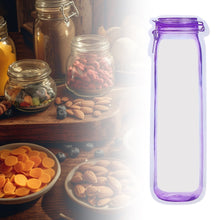 Food Storage Bag Bottles Shape Ziplock Bags Reusable (1 Pc / 500 ML)