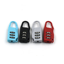 3 digit luggage lock providing enhanced security for travel and storage