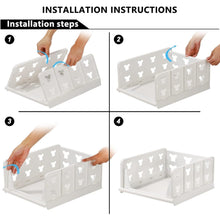 Stackable and foldable storage cart with 3 layers