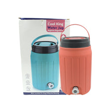 Insulated Water Jug with Tap (7500ml): Leakproof, Travel Cooler