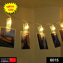 Warm white clip lights with decorative design.