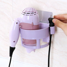 Hair dryer holder functionality