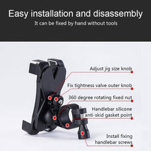 Cradle clamp bike phone mount